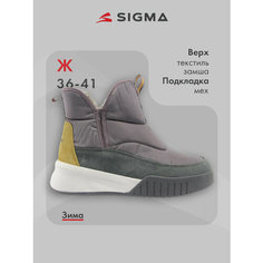 Ботинки SIGMA, размер 36, сиреневый