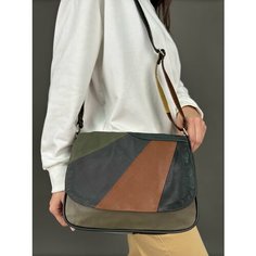 Сумка кросс-боди , фактура гладкая, мультиколор Unvers Leather Istanbul