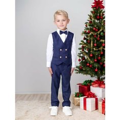 Костюм классический NINO kids, размер 98, синий
