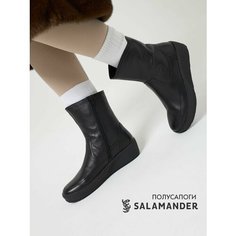 Полусапоги Salamander, полнота 5 (RU)/ на среднюю стопу, размер 36, черный