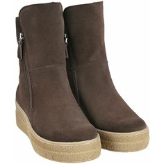 Полусапоги BURGERSCHUHE, полнота F (EU)/ на среднюю стопу, размер 36, кофейный