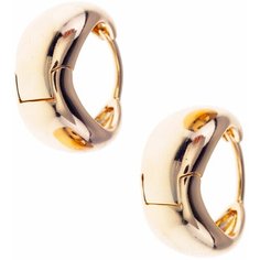 Серьги конго XUPING JEWELRY, размер 10 мм, золотой