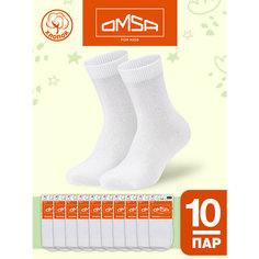 Носки Omsa 10 пар, размер 27/30, , bianco