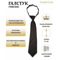 Галстук Tsarevich, коричневый