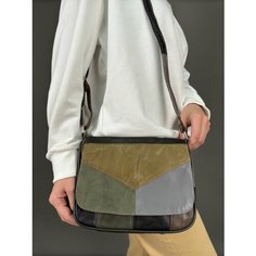 Сумка кросс-боди , фактура гладкая, мультиколор Unvers Leather Istanbul