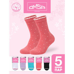 Носки Omsa OMSA KIDS CALZINO, 5 пар, размер 35/38, , мультиколор