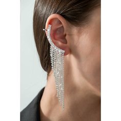 Серьги, серебряный Бантами