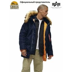 Куртка ALPHA INDUSTRIES, размер XS, blue