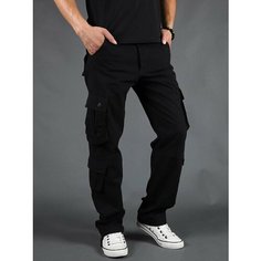 Брюки карго Modniki, размер 6XL-62, черный