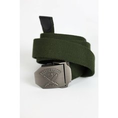 Ремень BLK CROWN для мужчин, размер 121, олива