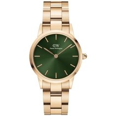 Наручные часы Daniel Wellington Iconic Link, золотой/зеленый