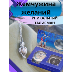 Колье, длина 42 см, серебристый Aneleso