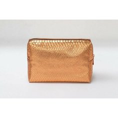 Косметичка Tartiso, 14.5х10.5х22.5 см, , бронза