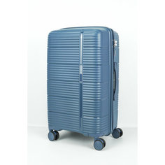 Чемодан , 70 л, размер M+, темно-синий Chemodan 360