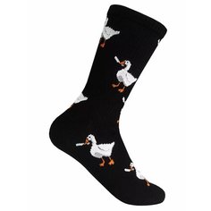 Носки Yes!Socks, размер 35/40, черный/белый