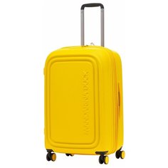 Чемодан Mandarina Duck, 87.5 л, размер M+, желтый