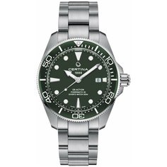 Наручные часы Certina Aqua, зелeный