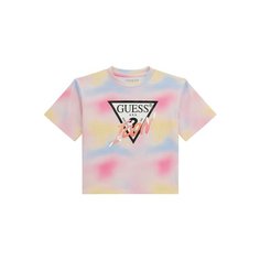 Футболка GUESS, размер 12 мес, разноцветный