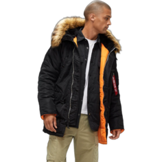 Аляска ALPHA INDUSTRIES, размер S, black