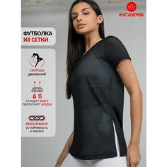 Футболка Kickers, размер 42, черный
