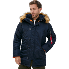 Аляска ALPHA INDUSTRIES, размер 48/М/, blue