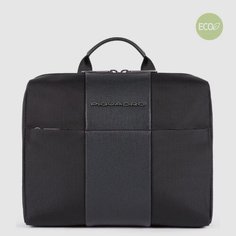 Несессер PIQUADRO, 9х20х26 см, , черный