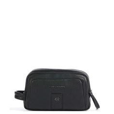 Косметичка PIQUADRO, 13х15х25 см, , черный