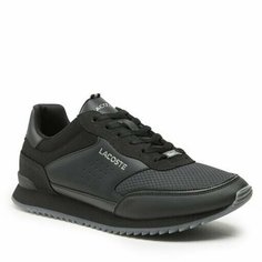 Кроссовки LACOSTE, размер 40, черный