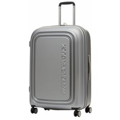 Чемодан Mandarina Duck, 90 л, размер L, серебряный