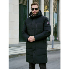 Парка ZAKA, размер 46, темно-синий