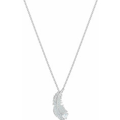 Колье SWAROVSKI, кристаллы Swarovski, серебристый