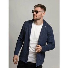 Пиджак , размер 4XL, синий A Mato