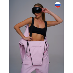 Комбинезон Горные лыжи и Сноуборд, размер 48-50/170-175, розовый Без бренда