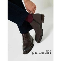 Ботинки дерби Salamander, размер 39, темно-коричневый