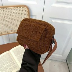 Сумка кросс-боди , коричневый Нет бренда