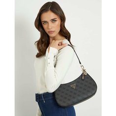 Сумка хобо GUESS, черный