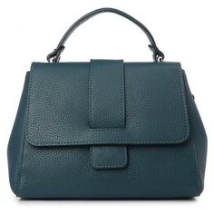 Сумка divas bag, фактура зернистая, сине-зеленый