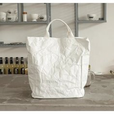 Сумка , фактура матовая, белый Нет бренда