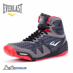 Боксерки Everlast Pivot Low Top, размер 7,5, серый/красный