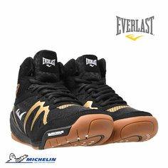 Боксерки Everlast Pivot Low Top, размер 6,5, черный/золотой