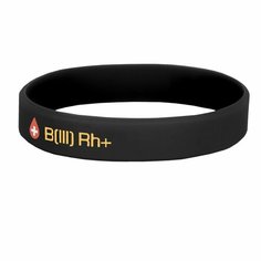 Эластичный браслет Mordor Tac., 1 шт., размер one size, диаметр 7.5 см, черный