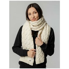 Шарф Sherst для женщин,180х35 см, молочный