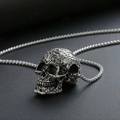Колье, длина 60 см, серый Reniva
