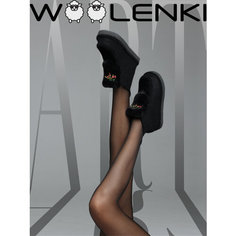 Валенки WOOLENKI Валенки, модель "Земляника", размер 37, черный + брошь "Земляничка"