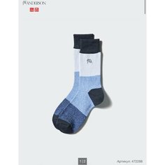 Термоноски Uniqlo, размер 23-25, голубой