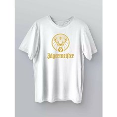 Футболка егермейстер jagermeister, размер 8XL, черный HDW