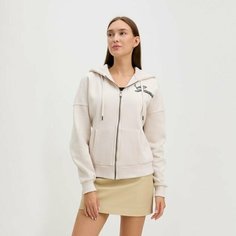 Толстовка GUESS, размер XS, , серый