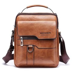 Сумка планшет WEIXIER, светло-коричневый