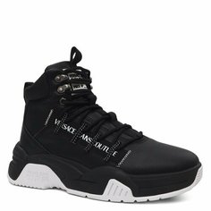 Кроссовки Versace Jeans Couture Versace Jeans Couture 75YA3SFA, размер 40, черный
