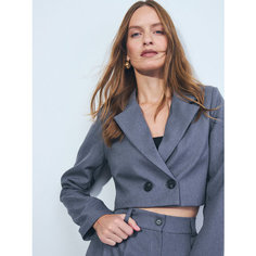 Пиджак Vittoria Vicci, размер M, серый меланж